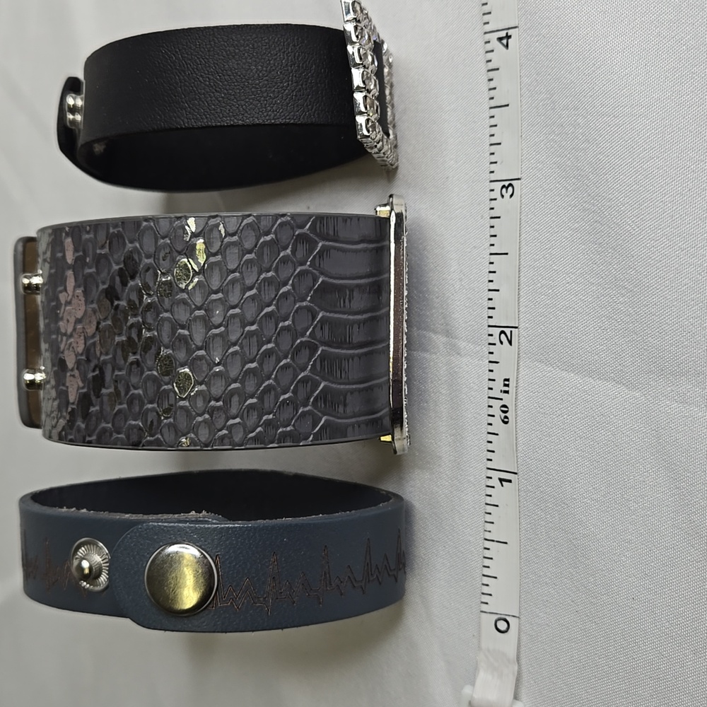 Cuff Bracelet Bundle, 3 Bracelets - Picture 10 of 10